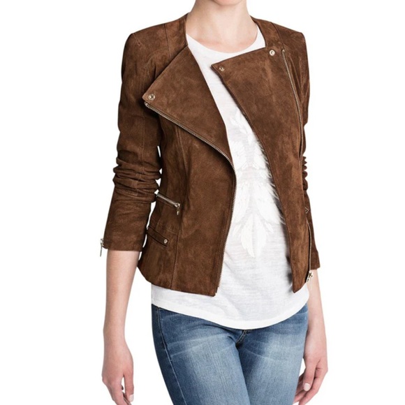 Mango Jackets & Blazers - Mango Faux leather jacket - brown